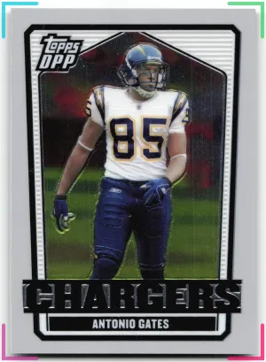 Antonio Gates 2007 Topps Draft Picks & Prospects Chrome Silver #/299 Chargers