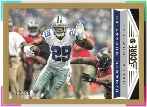 DeMarco Murray 2013 Score Gold Zone #/50 Cowboys