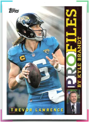Trevor Lawrence 2026 Topps Flagship Topps Profiles Jaguars