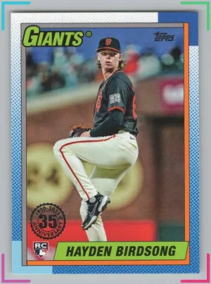 Hayden Birdsong 2025 Topps 1990 Topps Baseball 35th Anniversary