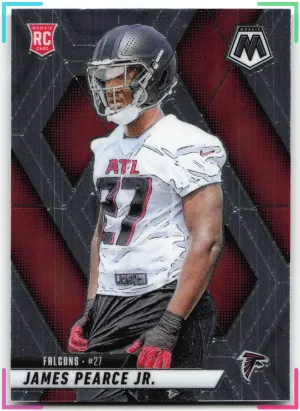James Pearce Jr. RC 2025 Panini Mosaic Falcons