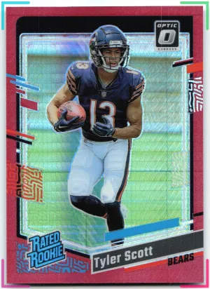 Tyler Scott RC 2023 Donruss Optic Red Hyper Bears