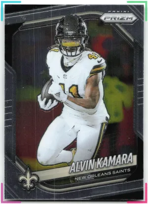 Alvin Kamara 2025 Panini Prizm Saints