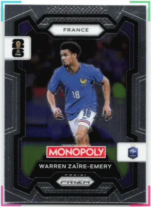 Warren Zaïre-Emery 2026 Panini Prizm Monopoly FIFA World Cup France