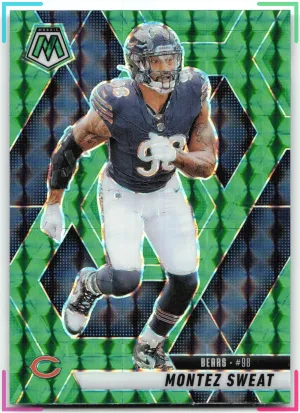Montez Sweat 2025 Panini Mosaic Mosaic Green Bears