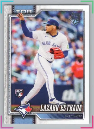 Lazaro Estrada RC 2026 Topps Blue Jays