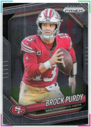 Brock Purdy 2025 Panini Prizm 49ers