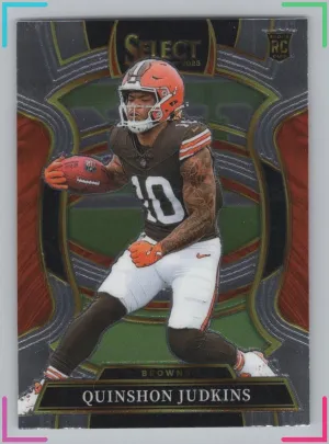 Quinshon Judkins RC 2025 Panini Select Browns