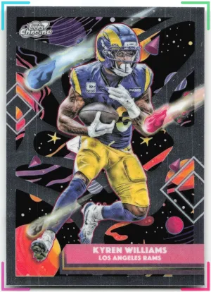 Kyren Williams 2025 Topps Chrome Cosmic Rams