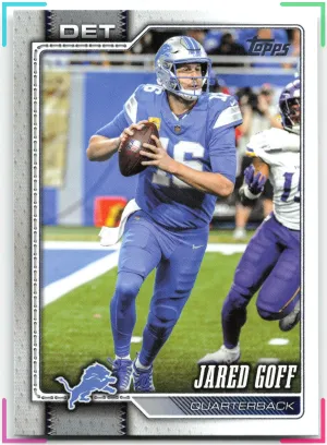 Jared Goff 2026 Topps Flagship Lions