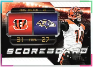 Andy Dalton 2018 Score Scoreboard Bengals