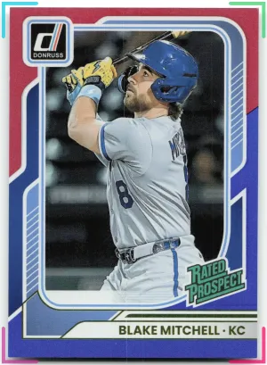 Blake Mitchell 2026 Donruss Red and Blue Royals