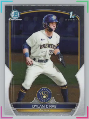 Dylan O'Rae 2023 Bowman Chrome Prospects Brewers
