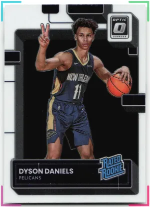 Dyson Daniels RC 2022-23 Donruss Optic Pelicans