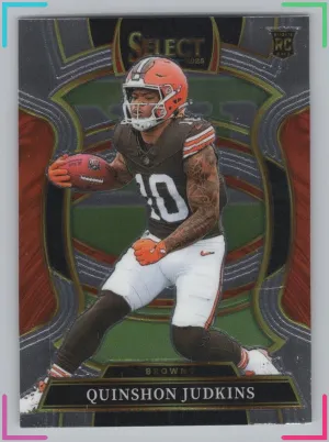 Quinshon Judkins RC 2025 Panini Select Browns
