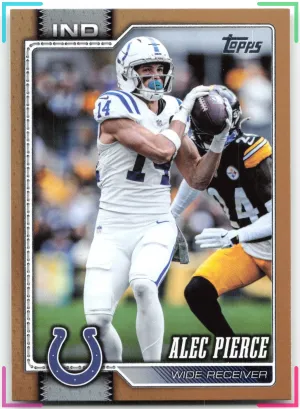 Alec Pierce 2026 Topps Flagship Gold #/2026 Colts