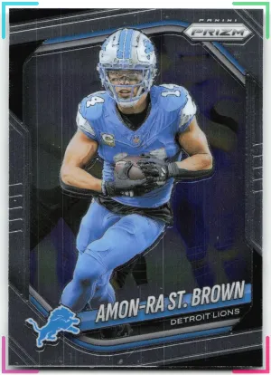 Amon-Ra St. Brown 2025 Panini Prizm Lions
