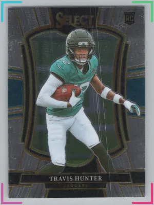 Travis Hunter RC 2025 Panini Select Jaguars