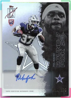 Phil Mafah RC 2025 Topps Signature Class Autographs Silver #/275 Cowboys