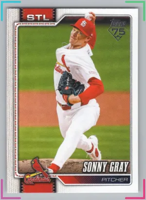Sonny Gray 2026 Topps Cardinals