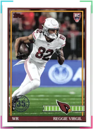 Reggie Virgil 2026 Topps Flagship 1991 35th Anniversary Rookies Cardinals