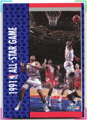 1991 All-Star Game 1991-92 Fleer Bulls