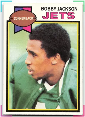 Bobby Jackson RC 1979 Topps Jets