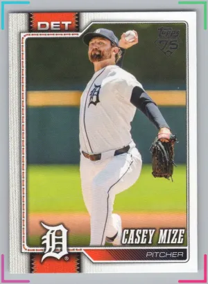Casey Mize 2026 Topps Tigers