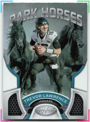 Trevor Lawrence 2022 Panini Certified Dark Horses Jaguars