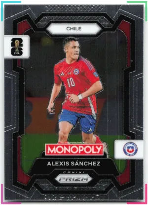 Alexis Sánchez 2026 Panini Prizm Monopoly FIFA World Cup Chile