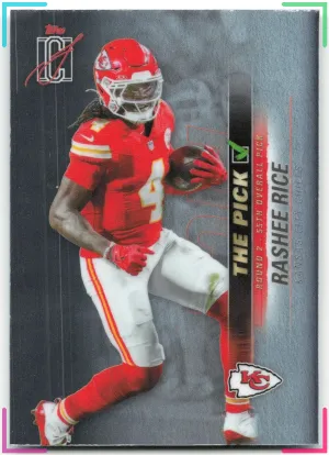Rashee Rice 2025 Topps Signature Class The Pick Chiefs
