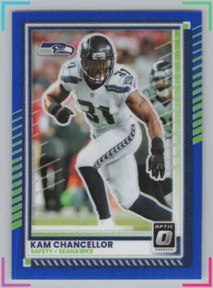 Kam Chancellor 2025 Donruss Optic Blue #/249 Seahawks