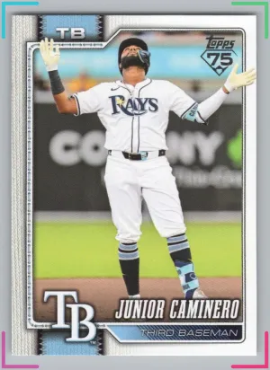 Junior Caminero 2026 Topps Rays