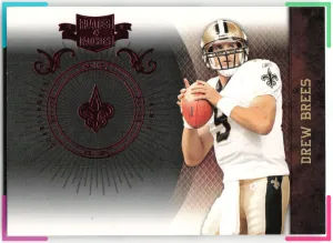 Drew Brees 2010 Panini Plates & Patches #/499 Saints
