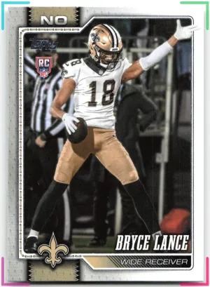 Bryce Lance RC 2026 Topps Flagship Saints