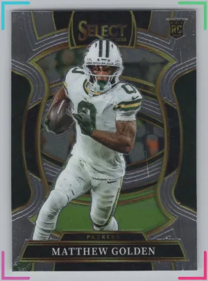 Matthew Golden RC 2025 Panini Select Packers