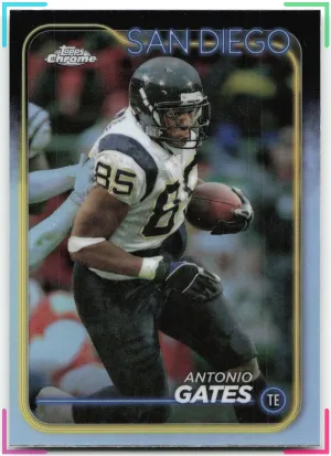 Antonio Gates 2024 Topps Chrome Refractor Chargers