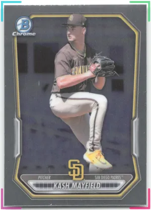 Kash Mayfield 2026 Bowman Chrome Prospects Padres