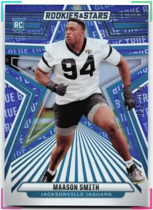Maason Smith 2024 Panini Rookies & Stars True Blue #/149 Jaguars