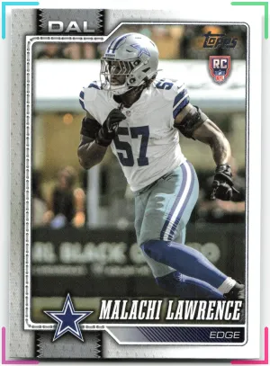 Malachi Lawrence RC 2026 Topps Flagship Cowboys