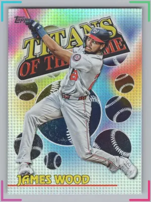 James Wood 2026 Topps Titans of the Game Nationals