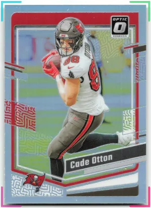 Cade Otton 2023 Donruss Optic Holo Buccaneers