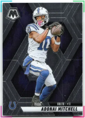 Adonai Mitchell 2025 Panini Mosaic Colts