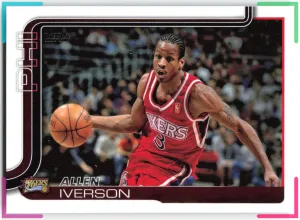 Allen Iverson 2025-26 Topps 76ers