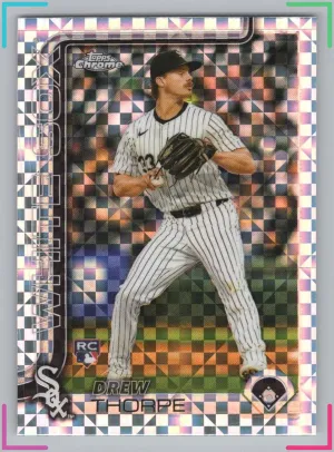 Drew Thorpe RC 2025 Topps Chrome X-Fractors White Sox