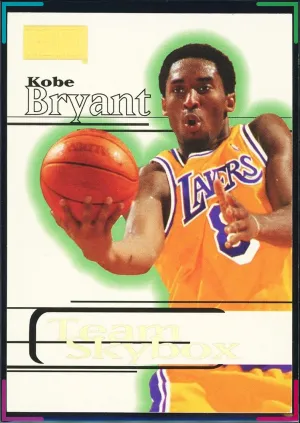 Kobe Bryant 1997-98 Skybox Premium #226 Team Skybox Lakers