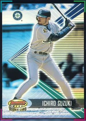 Ichiro Suzuki 2001 Bowman's Best #162 Rookie /2999 Mariners