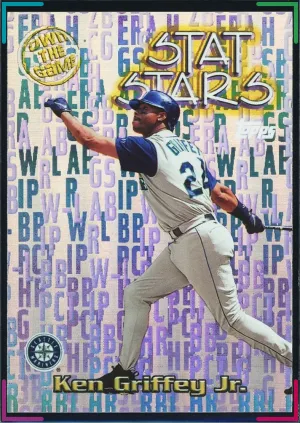 Ken Griffey Jr. 2000 Topps #OTG9 Own the Game Stat Stars Insert Mariners