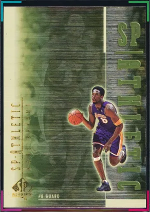 Kobe Bryant 1999-00 Upper Deck SP Authentic #A8 SP Athletic Insert Lakers