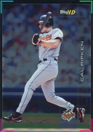 Cal Ripken Jr. 2001 Topps HD #12 Platinum /199 Orioles